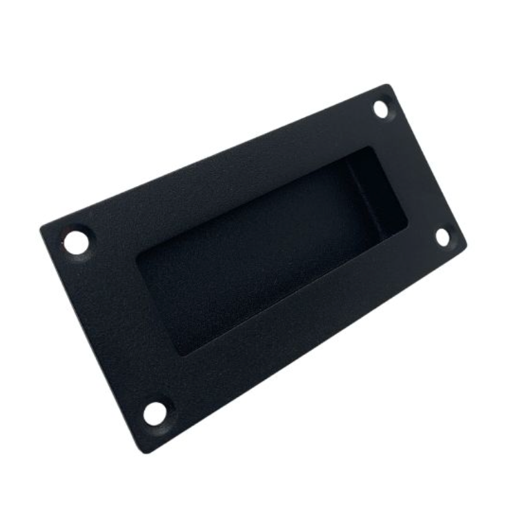 Recessed Drawer Handle - SS Coated Black