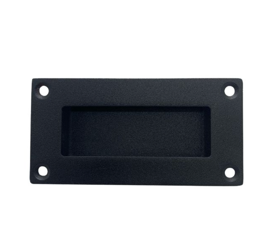 Recessed Drawer Handle - SS Coated Black