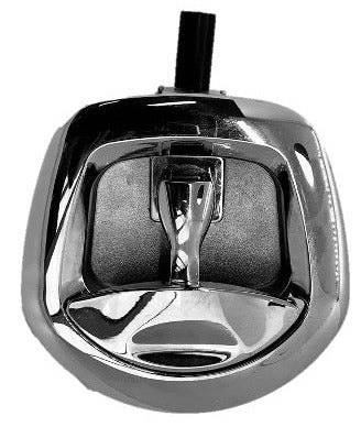 Whale Tail Compression Lock - Chrome
